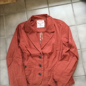 Cotton spring tailored jacket